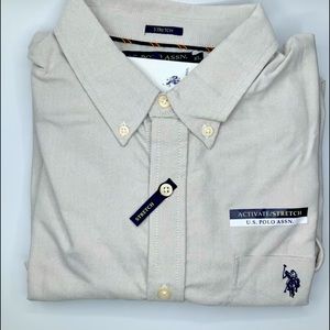 U.S. POLO ASSN. Stretch Oxford Shirt